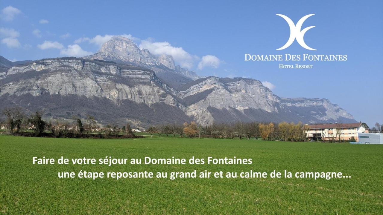 Le Domaine Des Fontaines - Hotel & Petit Dejeuner Bernin Esterno foto